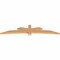 Ekena Millwork Alberta Smooth Timber Gable Bracket, Western Red Cedar, 108"W x 22"H x 3 1/2"D x 5 1/2"F, 5/12 Pitch GBW108X22X0406ALB00SWR - alternate 2